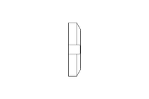 Slotted nut M10x0.75 ST DIN981