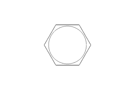 Tuerca hexagonal ciega M5 A2 DIN1587