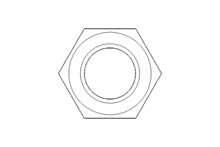 Tuerca hexagonal ciega M16 A2 DIN1587