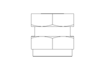 Casquillo roscado C M4x6 MS DIN16903