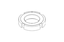 Гайка с пазом M30x1,5 A2 DIN1804