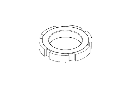 Porca ranhurada M52x1,5 ST DIN1804