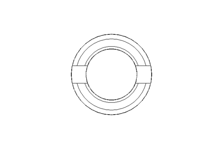 Threaded bush M12x22 St-Zn