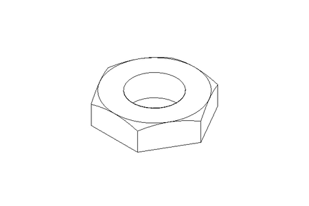 反向螺母 P4 G1/4" GJM-Zn EN10242