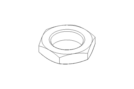 六角螺母 M12x1 A2