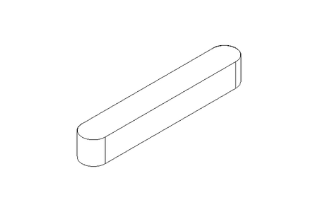 Chaveta DIN6885-1 A 20x3x3 1.4571