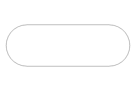 Passfeder DIN6885-1 A 12x4x4 1.4571