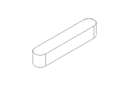 Clavette DIN6885-1 A 28x5x5 1.4571