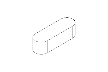 ШПОНКА A 8X7X25 C45K DIN 6885