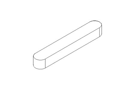 Linguetta di aggiustamen. DIN6885-1 A 65