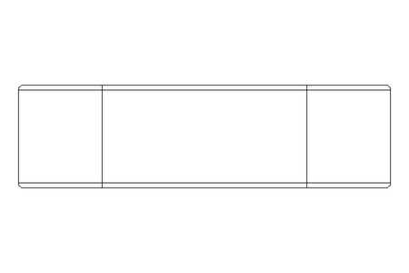 Chaveta DIN6885-1 A 40x18x11 1.4571