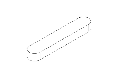 Linguetta di aggiustamen. DIN6885-1 A