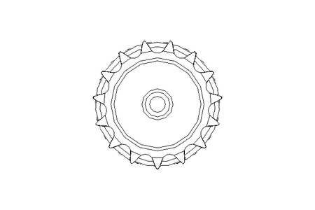 ROLLER   D=80X3/2KR    EL=1140