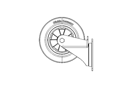 Lenkrolle 200x50