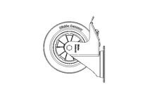 Ruota girevole 200x50 205kg