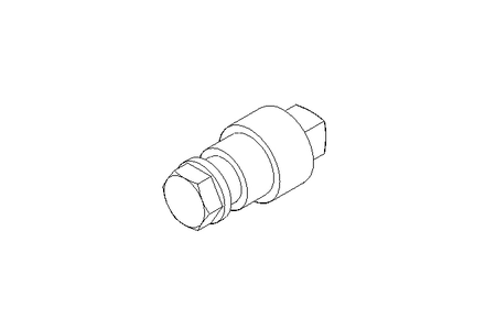 Mandril manual 7mm quadrado