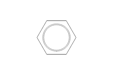 HEXAGON NUT       M 22X1.5  A2