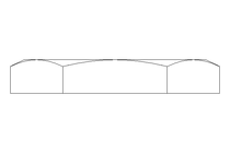 HEXAGON NUT       M 22X1.5  A2