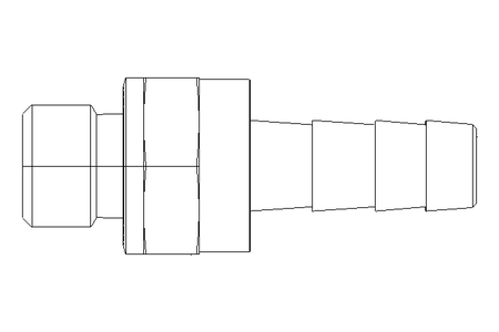 Gewindetülle G 1/8" DN 6 1.4401