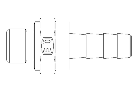 Gewindetülle G 1/8" DN 6 1.4401