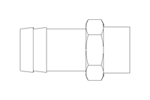 EMBOUT DE TUYAU   R1/2 160/ 3A