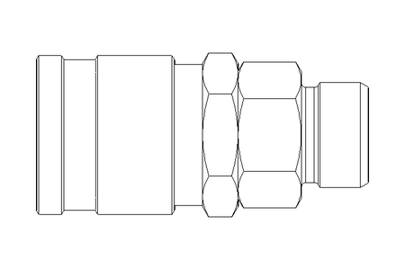 Schlauchkupplung G 3/4" aussen