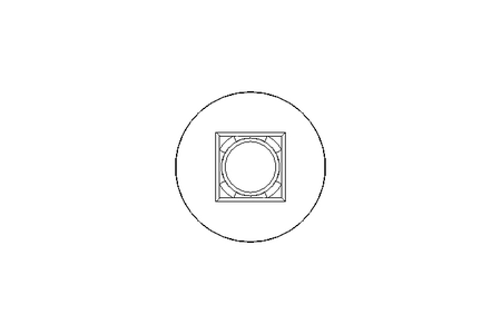 Round head screw M8x30 A2 DIN603