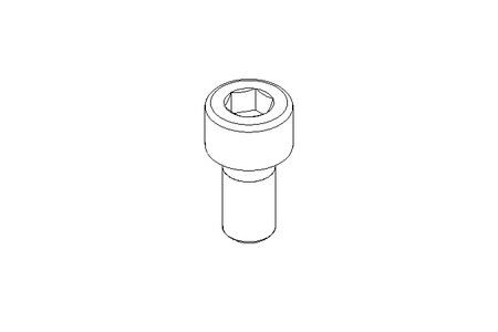 Cap screw M6x12 A2 70 DIN912-KLF