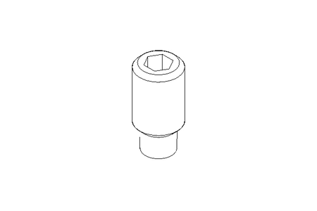 Vis sans tête M10x20 A2 DIN915