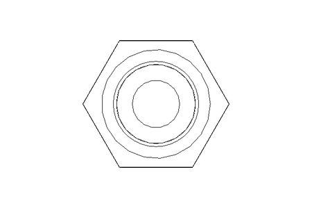 Hexagon screw M5x70 A2 70 ISO4014