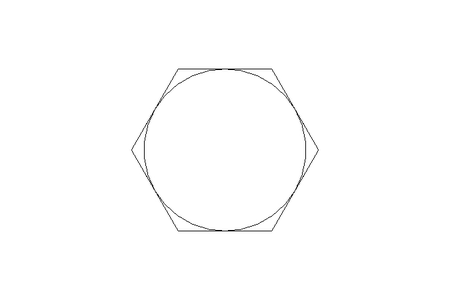 Hexagon screw M8x110 8.8 ISO4014