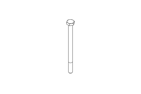 Hexagon screw M10x145 A2 70 ISO4014