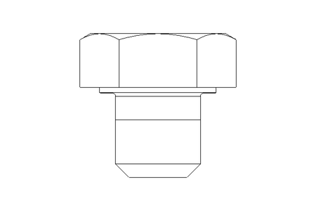 Hexagon screw M5x5 A2 70 ISO4017