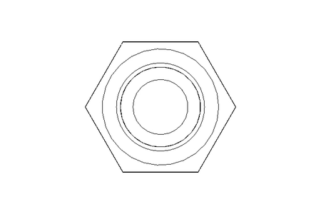 Hexagon screw M8x30 CU2 ISO4017