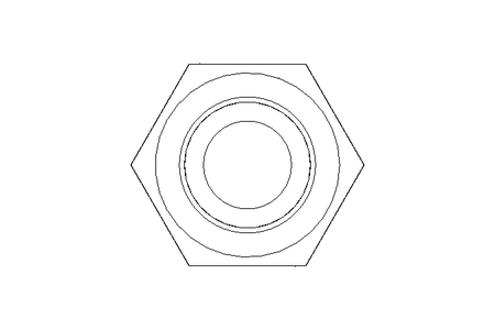 Hexagon screw M10x25 DIN 933