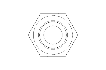 Hexagon screw M10x80 A2 70 ISO4017