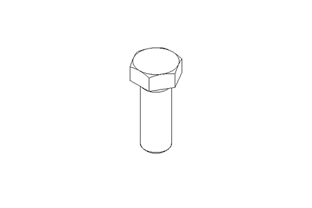 Hexagon screw M20x55 A2 70 ISO4017