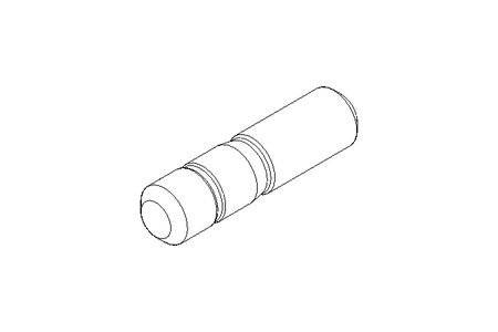 Espárra c/ extremos rosc. M10x30 A2