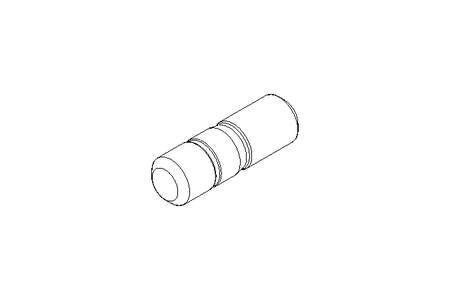 Goujon fileté M16x35 DIN938-ZnNi/T2/720h