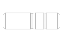 Goujon fileté M16x40 A2 DIN938