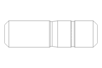 Goujon fileté M16x40 A2 DIN938