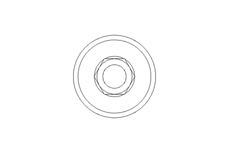 Vis cyl. M4x10 8.8 DIN6912-ZnNi/T2/720h