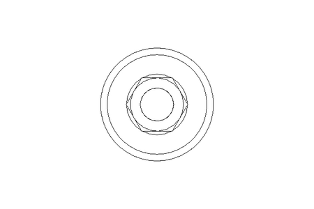 Vis cyl. M5x16 A2 70 DIN6912