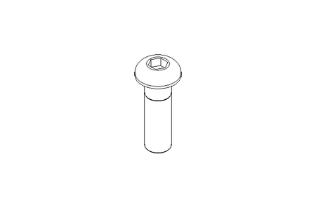 Parafuso de cabeça chata M6x20 A2