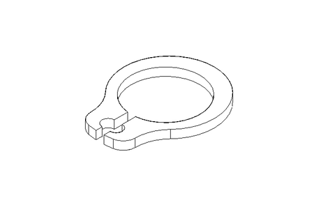 Anel de retenção 7x0,8 AC DIN471