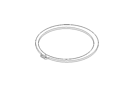 Tear-off ring 137x4 St DIN471