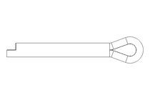 Cotter pin ISO1234 2.5x16 A2