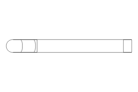 Cotter pin ISO1234 2.5x16 A2