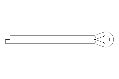 COTTER PIN 4  X 40 ST:ZN DIN 94