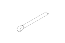 Cotter pin ISO1234 6.3x63 A2